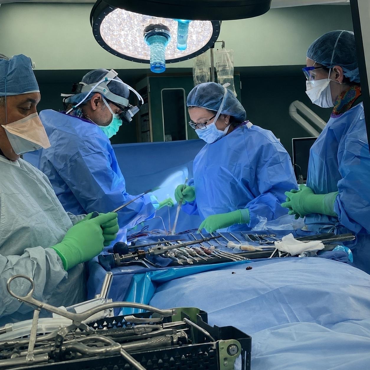 Neurosurgery operating room